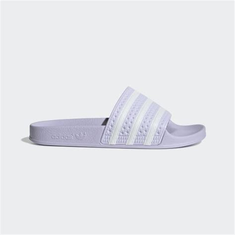 adidas badslippers paars|badslippers adidas dames.